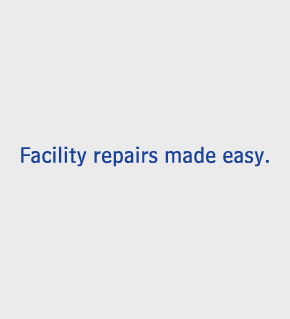 Facility repairs made easy.